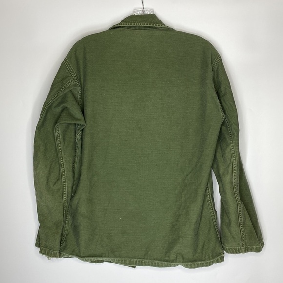 Vintage US Army Green Long Sleeve Button Down Field Shirt 20x26 - Picture 2 of 9